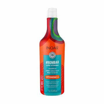 Шампунь Inoar Bombar Shampoo для роста волос, с витамином С, 1 л Шампунь Inoar Bombar Shampoo для роста волос, с витамином С, 1 л