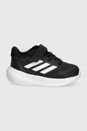 Детские кроссовки adidas RUNFALCON 5 EL цвет чёрный IE8598 Детские кроссовки adidas RUNFALCON 5 EL цвет чёрный IE8598