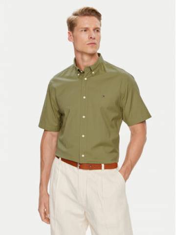 Tommy Hilfiger Сорочка MW0MW33809 Зелений Regular Fit Tommy Hilfiger Сорочка MW0MW33809 Зелений Regular Fit
