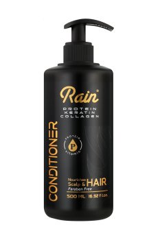 Протеиновый кондиционер для волос Rain Protein Care Keratin Colagen Conditioner с кератином, 500 мл