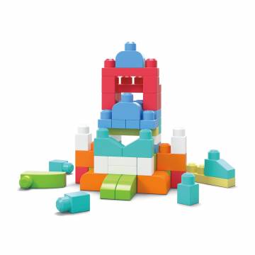 Конструктор Mega Bloks Розовый, в мешке, 37*27*15 см, от 1 года, 60 деталей (DCH55) Конструктор Mega Bloks Розовый, в мешке, 37*27*15 см, от 1 года, 60 деталей (DCH55)
