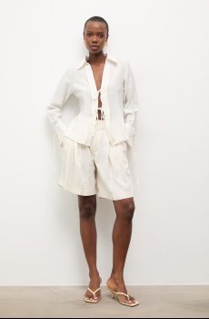 Шорты со льном Answear.LAB