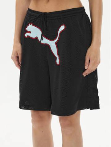 Puma Спортивні шорти DUA LIPA 536636 Чорний Loose Fit Puma Спортивні шорти DUA LIPA 536636 Чорний Loose Fit