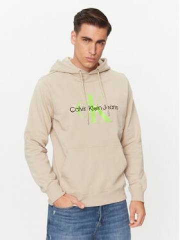 Calvin Klein Jeans Світшот J30J320805 Бежевий Regular Fit Calvin Klein Jeans Світшот J30J320805 Бежевий Regular Fit