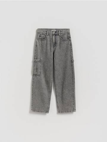 Reserved - Джинси straight fit - сірий - 995FN-90J Reserved - Джинси straight fit - сірий - 995FN-90J