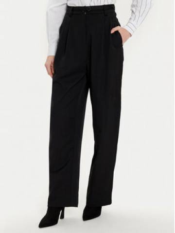 Desigual Штани з тканини Rin 24WWPW20 Чорний Loose Fit Desigual Штани з тканини Rin 24WWPW20 Чорний Loose Fit