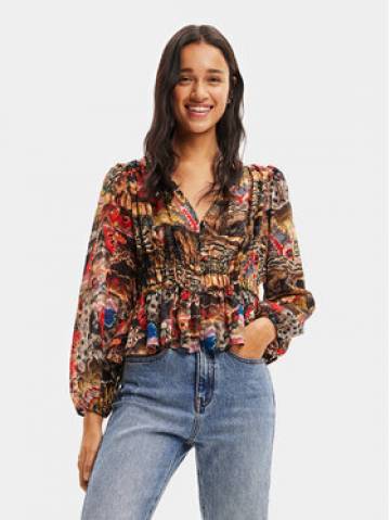 Desigual Блузка 23WWBW25 Кольоровий Regular Fit Desigual Блузка 23WWBW25 Кольоровий Regular Fit