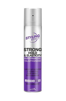 Лак для волос Joanna Styling Effect Strong Hold & Elasticity очень сильная фиксация, 250 мл