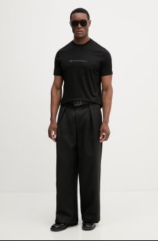 Хлопковая футболка Emporio Armani