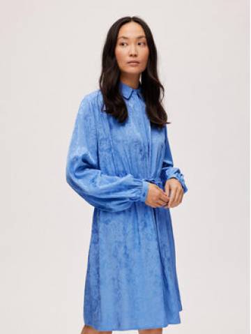 Selected Femme Сукня-сорочка Blue 16088066 Голубий Regular Fit Selected Femme Сукня-сорочка Blue 16088066 Голубий Regular Fit
