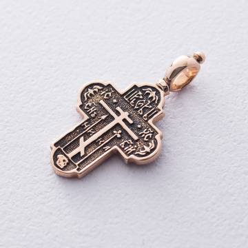 Православный крест (чернение) п01346 Православный крест (чернение) п01346