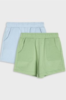 Трикотажні шорти 2 pack - блакитний
