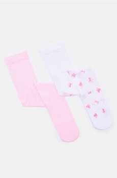 Колготки, 2 пари - білий