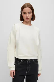 Женский белый свитшот Белый XS HUGO 50495125;110