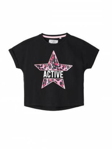 Original Marines Футболка DDP3024F Чорний Regular Fit Original Marines Футболка DDP3024F Чорний Regular Fit