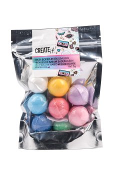 Бомбочки для ванни Create It! Різнокольорові бомбочки 8 шт (84407)