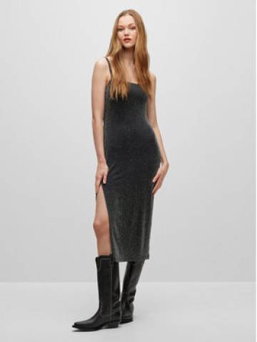 Hugo Коктейльна сукня Nolores 50483166 Чорний Slim Fit Hugo Коктейльна сукня Nolores 50483166 Чорний Slim Fit