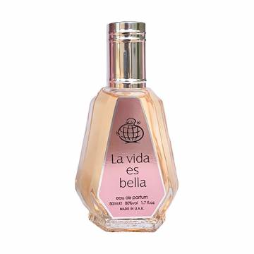 Fragrance World La Vida Es Bella Парфюмированная вода женская, 50 мл Fragrance World La Vida Es Bella Парфюмированная вода женская, 50 мл