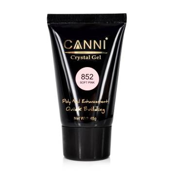 Уценка! Конструирующий гель для ногтей Canni Crystal Gel 852 Soft Pink, 45 г Уценка! Конструирующий гель для ногтей Canni Crystal Gel 852 Soft Pink, 45 г