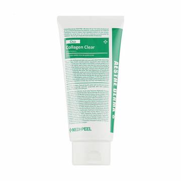 Успокаивающая очищающая пенка для умывания Medi-Peel Green Cica Collagen Clear, 300 мл Успокаивающая очищающая пенка для умывания Medi-Peel Green Cica Collagen Clear, 300 мл