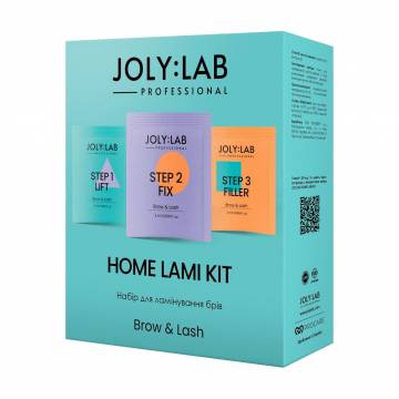Набор для ламинирования бровей Joly:Lab Brow & Lash Home Lami Kit, 7 предметов Набор для ламинирования бровей Joly:Lab Brow & Lash Home Lami Kit, 7 предметов