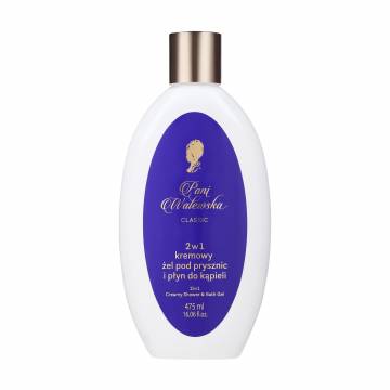 Гель для душа и пена для ванн 2 в 1 Pani Walewska Classic 2in1 Creamy Shower & Bath Gel, 475 мл
