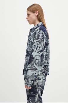 Хлопковая куртка No Problemo Apocalypse Jacquard Trucker Jacket