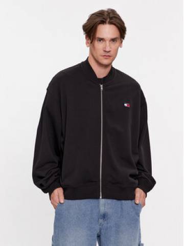 Tommy Jeans Світшот DM0DM17789 Чорний Boxy Fit Tommy Jeans Світшот DM0DM17789 Чорний Boxy Fit
