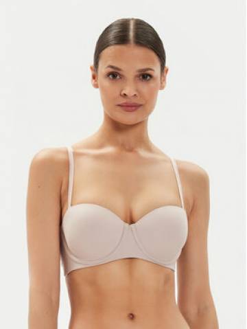 Tommy Hilfiger Бюстгальтер бардотка UW0UW05378 Бежевий
