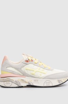 Желтые комбинированные кроссовки Moerund