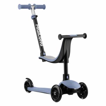 Самокат Miqilong Alamo 3 в 1 cиній (ALAMO-125-BLUE) Самокат Miqilong Alamo 3 в 1 cиній (ALAMO-125-BLUE)
