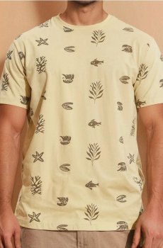 Бавовняна футболка - пшеничний