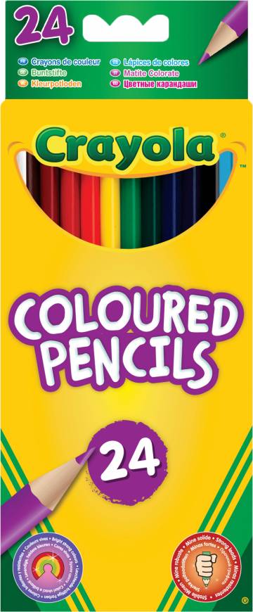 Набір олівців Crayola 24 шт (256246.012) Набір олівців Crayola 24 шт (256246.012)