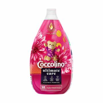 Кондиционер для белья Coccolino Ultimate Care Fuchsia Passion 58 стирок, 870 мл Кондиционер для белья Coccolino Ultimate Care Fuchsia Passion 58 стирок, 870 мл