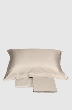 Бежевый комплект постельного белья TRECENTO
