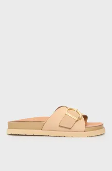 Женские бежевые замшевые слайдеры Mardale Бежевый 36 Gant 30503936