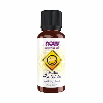 Смесь эфирных масел Now Foods Essential Oils Smiles for Miles Oil Blend, 30 мл Смесь эфирных масел Now Foods Essential Oils Smiles for Miles Oil Blend, 30 мл