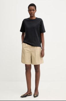 Хлопковая футболка Weekend Max Mara MULTID