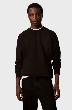 Мужской черный свитшот Embossed Черный XL Calvin Klein LV04LH226G