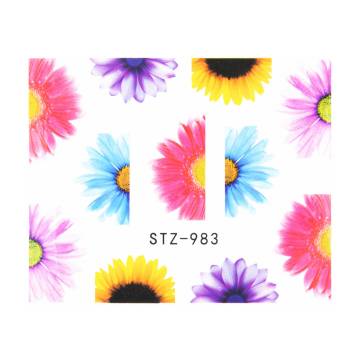 Водные наклейки для ногтей Vizavi Professional STZ (STZ-983) Водные наклейки для ногтей Vizavi Professional STZ (STZ-983)