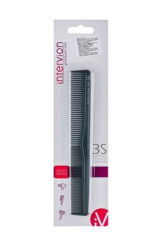 Гребень для волос Inter-Vion 3S Smart Styling Solution черный, 1 шт