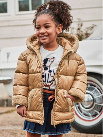 Mayoral Пуховик 4491 Коричневий Regular Fit