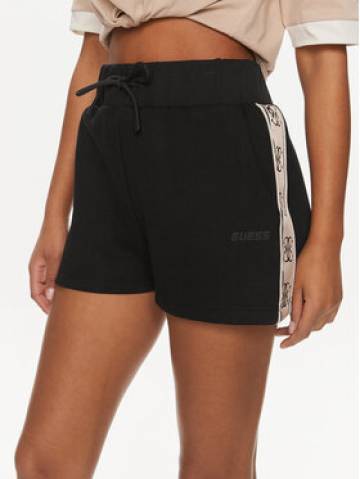 Guess Спортивні шорти Britney V3GD13 KB3P2 Чорний Loose Fit Guess Спортивні шорти Britney V3GD13 KB3P2 Чорний Loose Fit