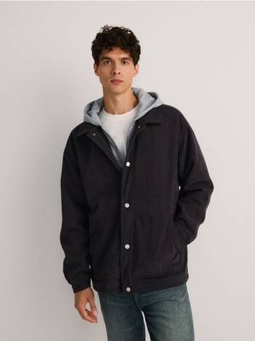 Reserved - MEN`S OUTER JACKET - steel blue - 821CC-95X Reserved - MEN`S OUTER JACKET - steel blue - 821CC-95X