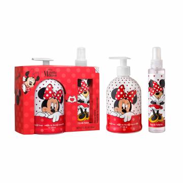 Уценка! Набор для девочек Air-Val International Minnie Mouse Set (туалетная вода, 150 мл + мыло для рук, 500 мл) Уценка! Набор для девочек Air-Val International Minnie Mouse Set (туалетная вода, 150 мл + мыло для рук, 500 мл)