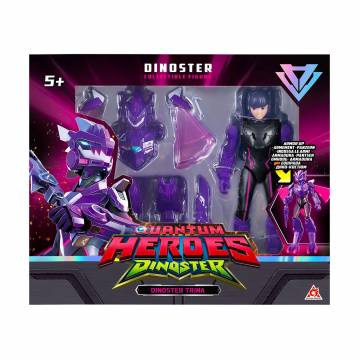 Фигурка Dinoster Трина, с аксессуарами, 20 см, от 5 лет, 8 элементов (EU580836) Фигурка Dinoster Трина, с аксессуарами, 20 см, от 5 лет, 8 элементов (EU580836)