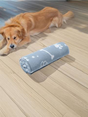 Ковдра для домашніх тварин - блакитний Ковдра для домашніх тварин - блакитний