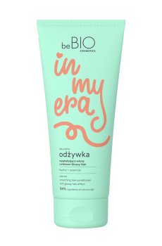Разглаживающий кондиционер для волос beBIO In My Era Natural Smoothing Hair Conditioner с эффектом блеска, 200 мл
