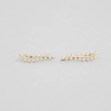 Золотые серьги Minimal ЗЛК-0352ж Золотые серьги Minimal ЗЛК-0352ж