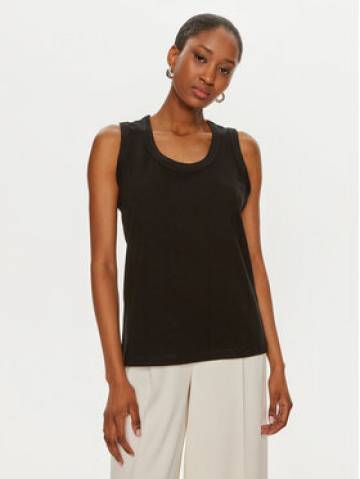 United Colors Of Benetton Топ 34G7DH00W Чорний Regular Fit United Colors Of Benetton Топ 34G7DH00W Чорний Regular Fit